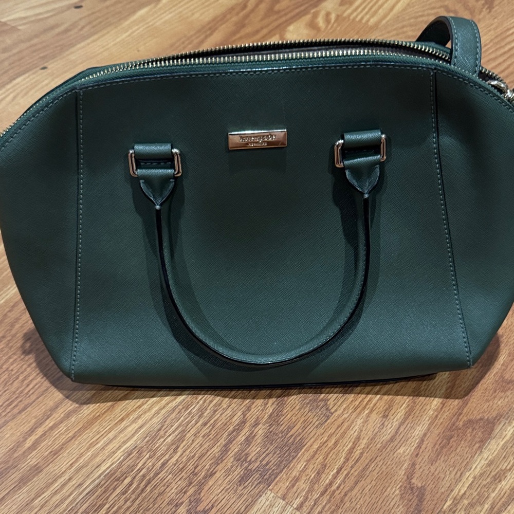 Kate Spade Forest Green Satchel